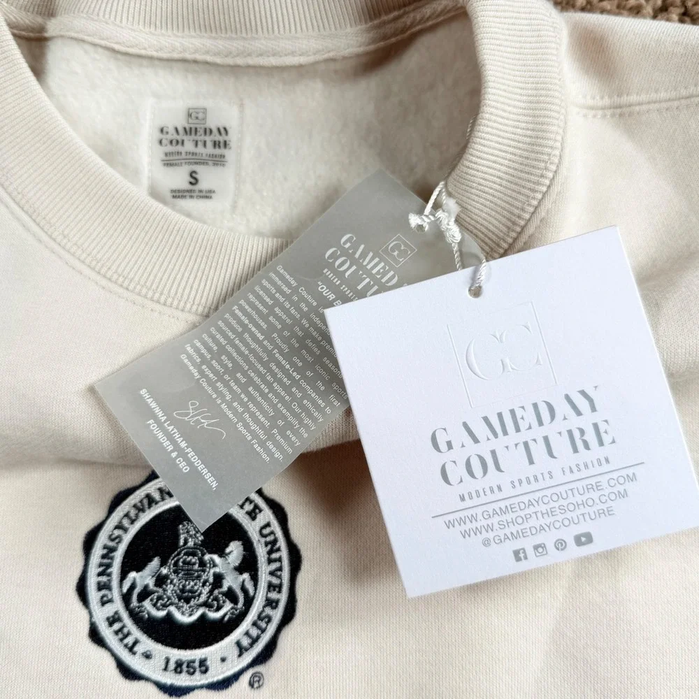 Gameday Couture NWT Penn State Old Main Graphic Sweatshirt small collegiate mens